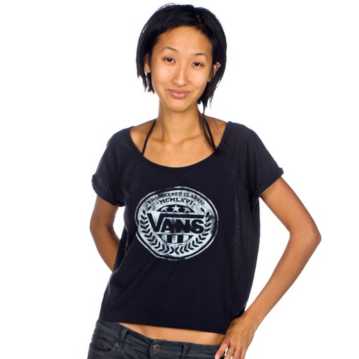 Shield Tee SS Women onyx L