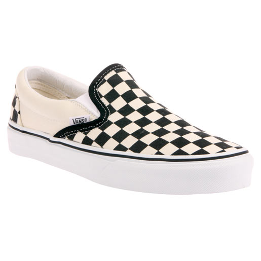 Slip On Vans Classic Slip on black white checker/white 10.5